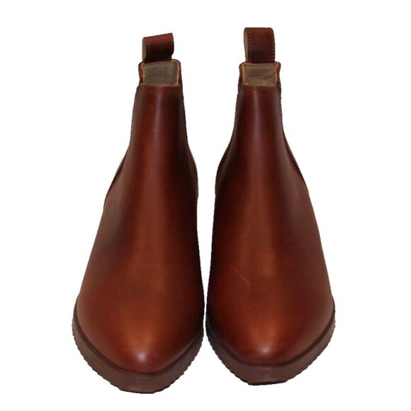 Nisolo Women's Eva Leather Everyday Chelsea Boot Auburn NIB $228 - Picture 6 of 8